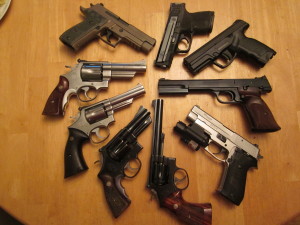 If you can name all these guns, you get a prize.