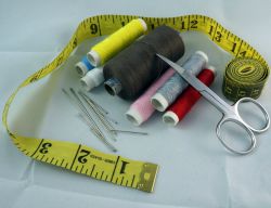To to build a survival sewing kit