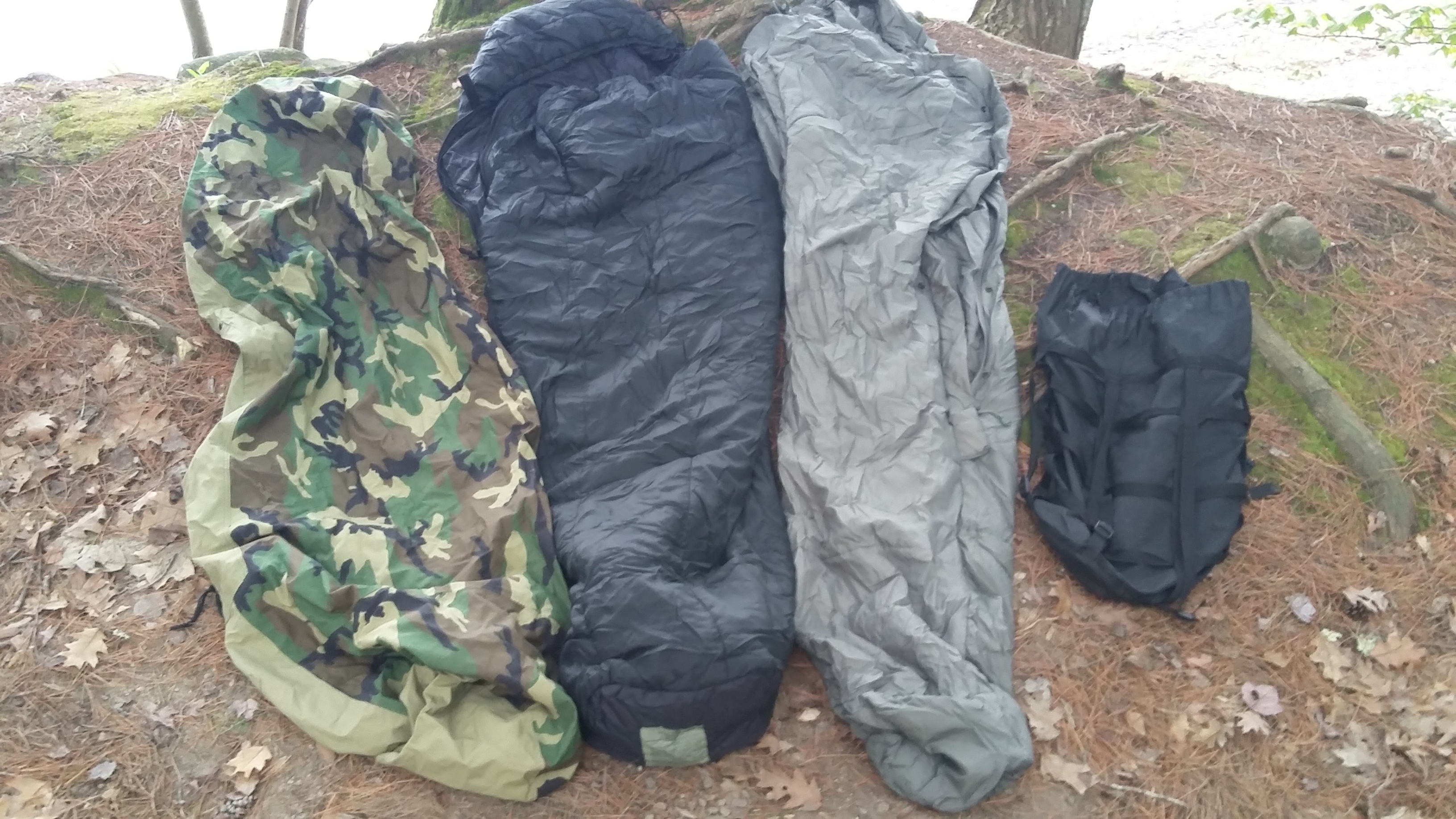 Army Issue Warm Weather Sleeping Bags 
