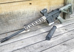 300 Blackout BLK Subsonic rifle Aimpoint SilencerCo Supressor