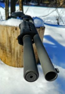SHTFblog Survival cache shotgun best survival gun remington 870 curacoat trijicon