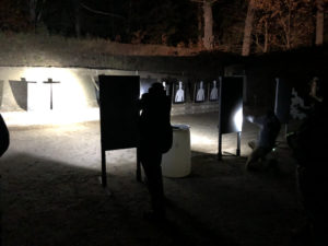 night firearms training
