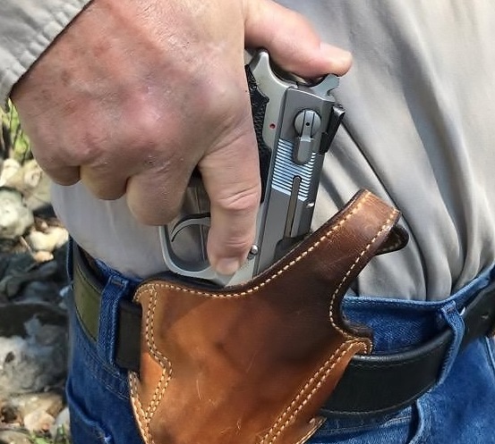 Safety Holster Thumb handgun