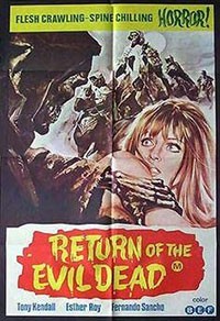 Return of the Blind Dead (AKA Return of the Evil Dead, El ataque de los muertos sin ojos) (1973)