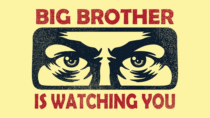 big brother is watching you eyes