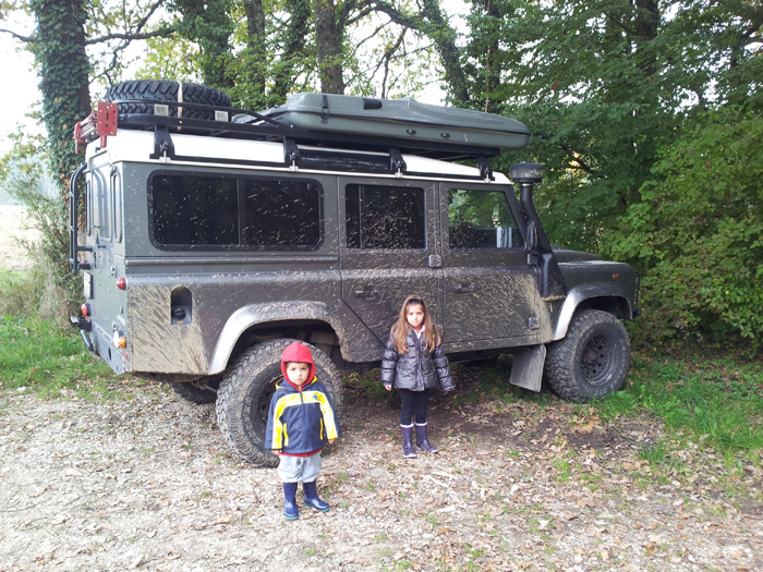 overlanding with young kids