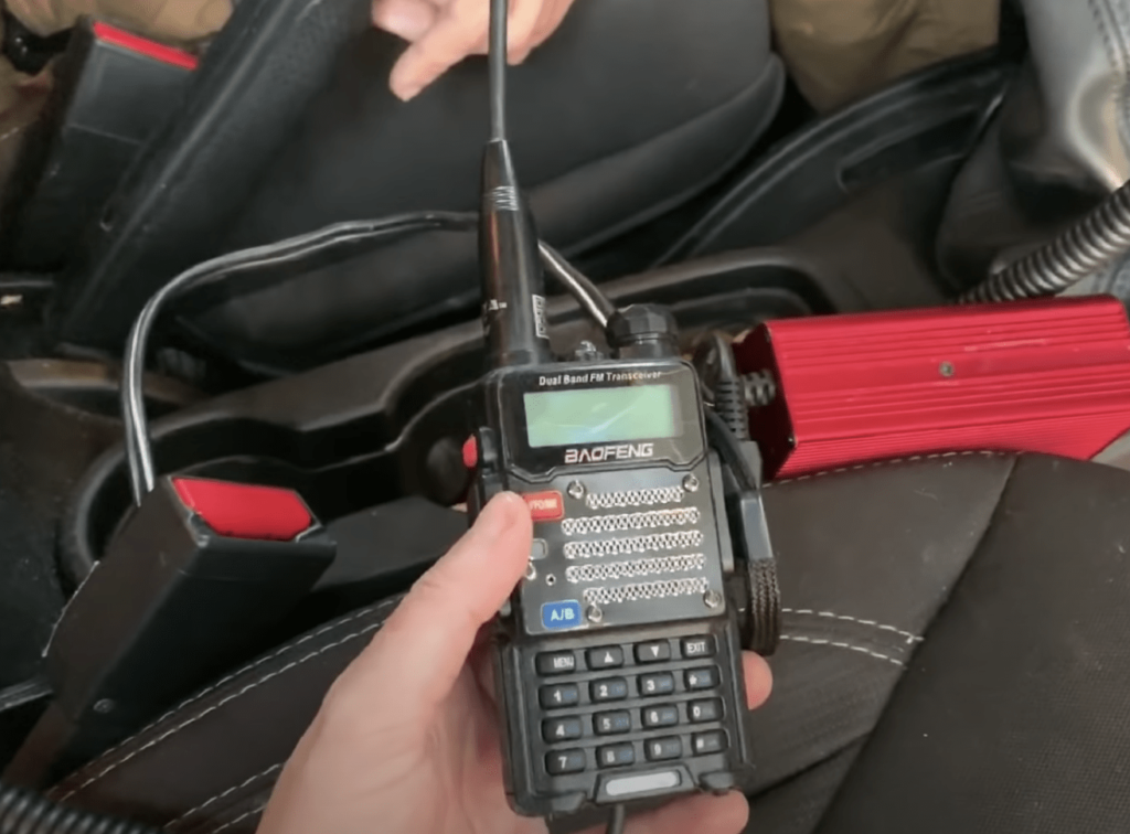use a ham radio without a license feature