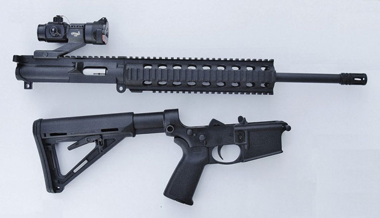 M&P takedown upper and lower receiver