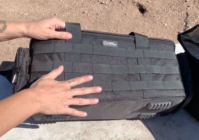 tactical MOLLE loops
