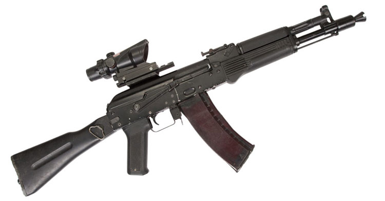 AK-47 with optic