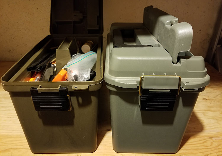 plastic ammo cans