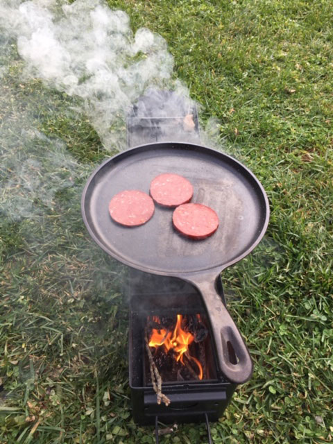 cooking summer sausage