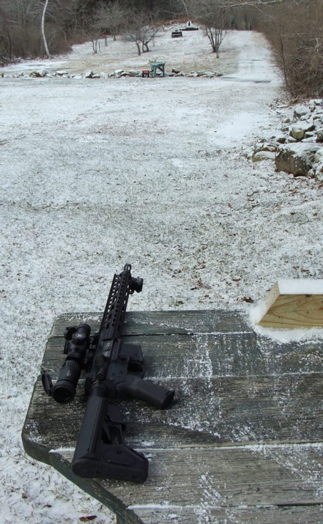 small range rifle mount