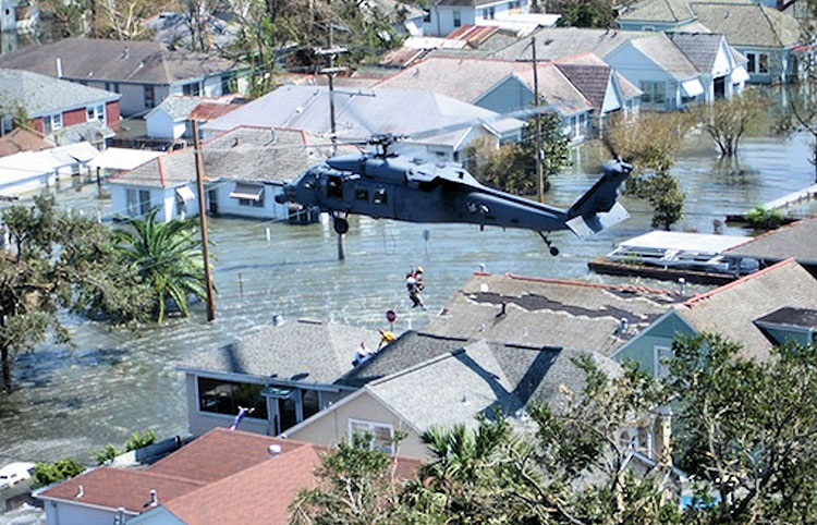 failed government response to Hurricane Katrina