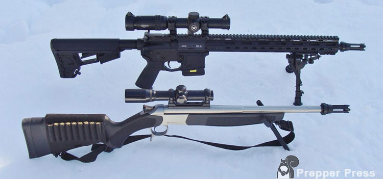 .300 BLK AR and single-shot
