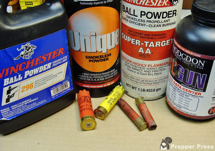 SB 44 Reload Shotshells Powders