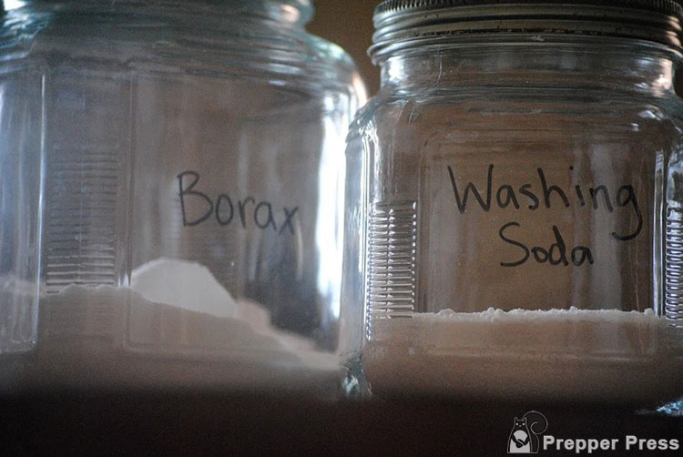 borax and washing soda