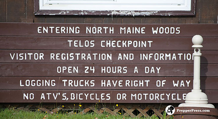 Telos checkpoint northwoods maine PP
