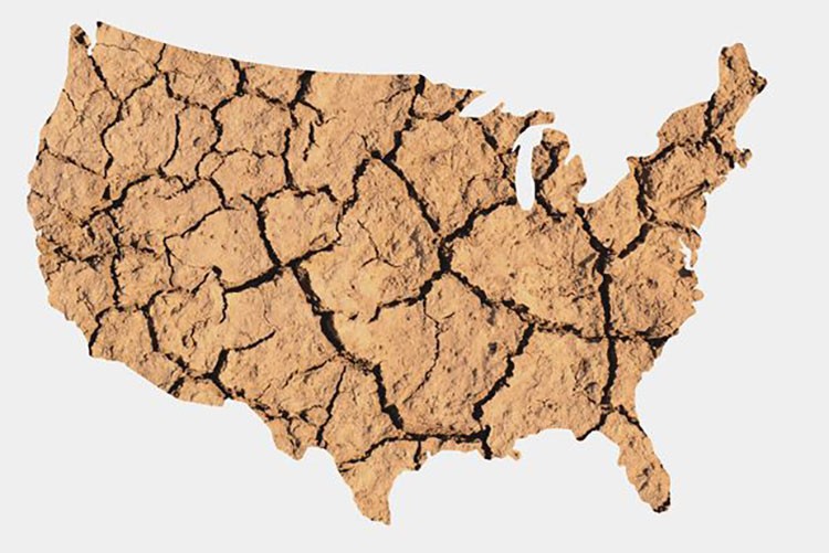 where to escape climate change U.S. map