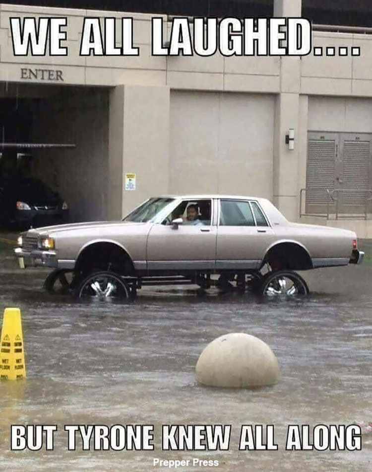 tyrone flood car