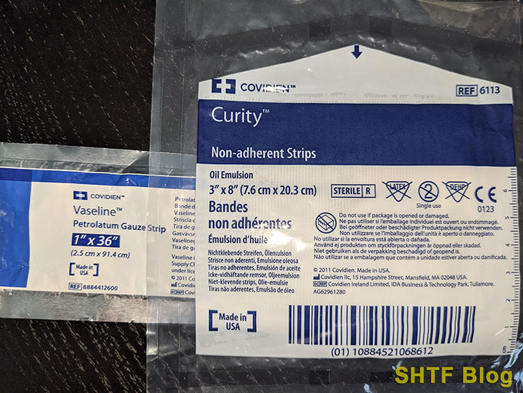 covidien curity non adherent strips