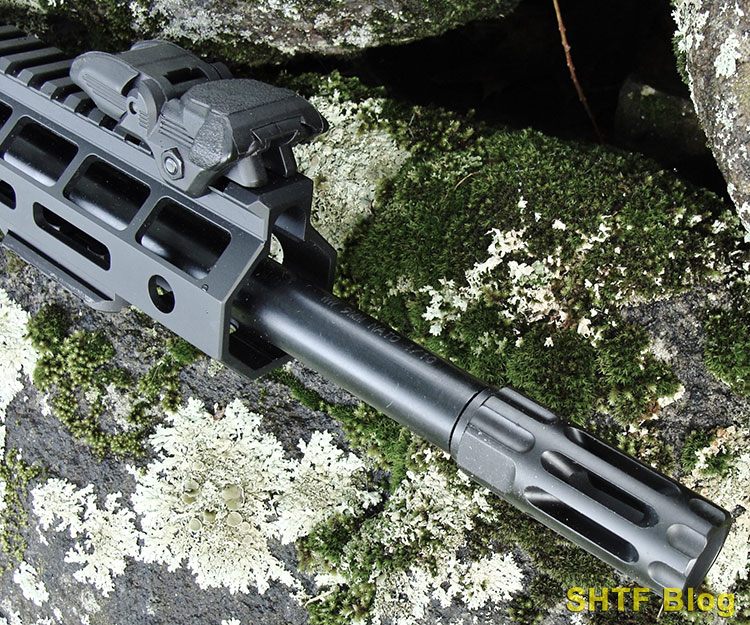 Wilson Combat compensator on 9mm AR