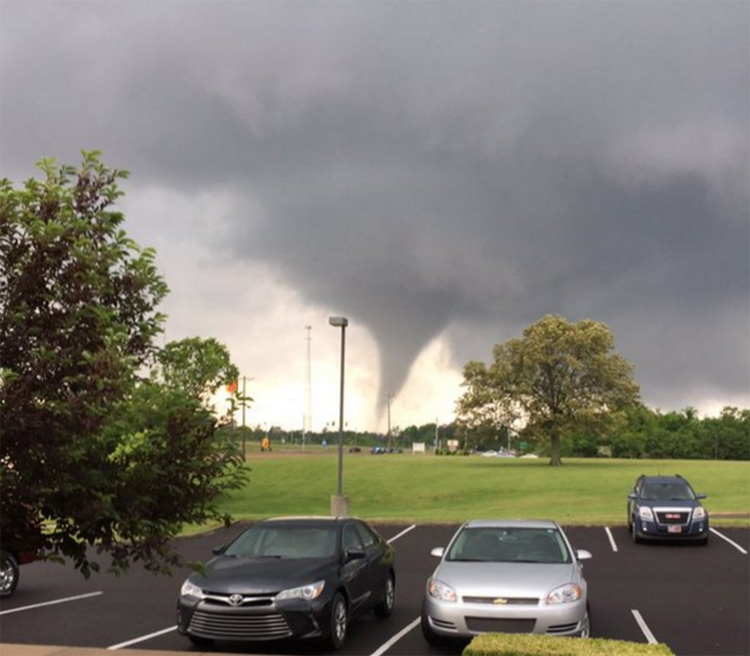 EF3 tornado in Mayfield, Kentucky