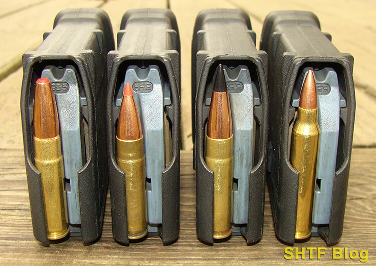 .308 and .300 rounds in magazines