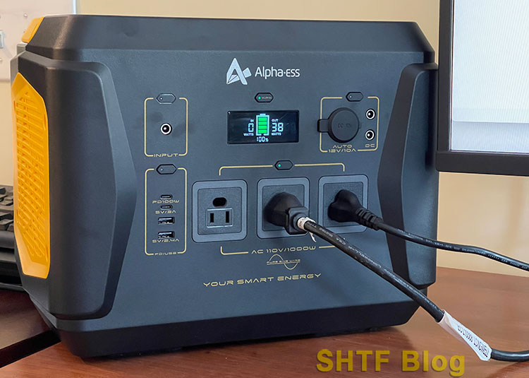 AlphaESS 1000 control panel