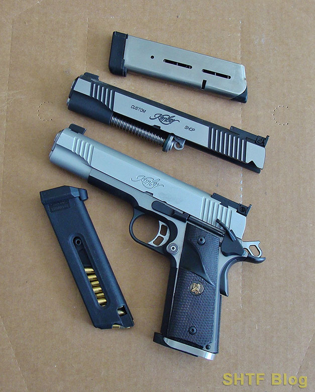 3 Pistols 1911 45 22 Conv 1